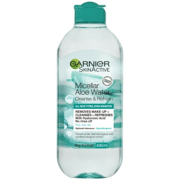 Garnier Skinactive Micellar Aloe Water Cleanse & Refresh All Skin Types 400 ml