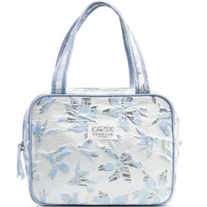 Gillian Jones Karen Cosmetic Bag With Straps - Blue 10075-86