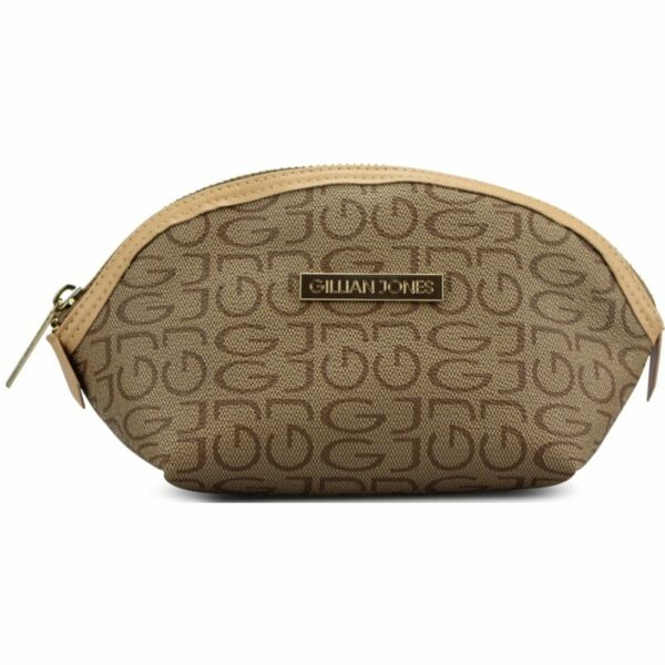 Gillian Jones Mary Makeup Bag - Beige 10594 (Limited Eidtion)