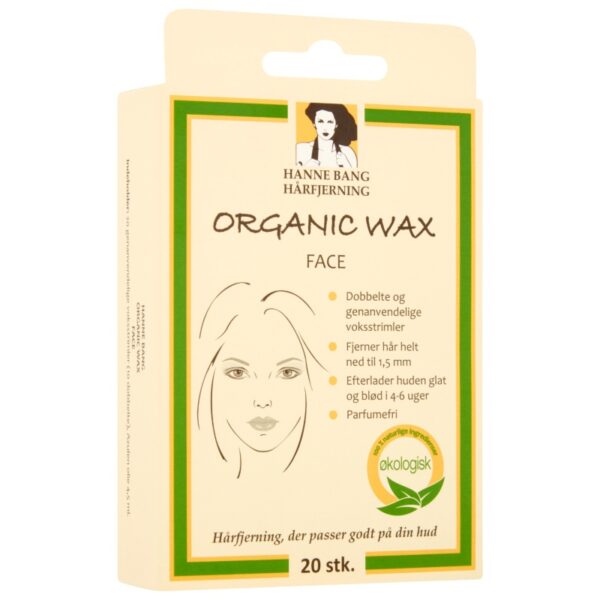 Hanne Bang Organic Face Wax 20 Pieces