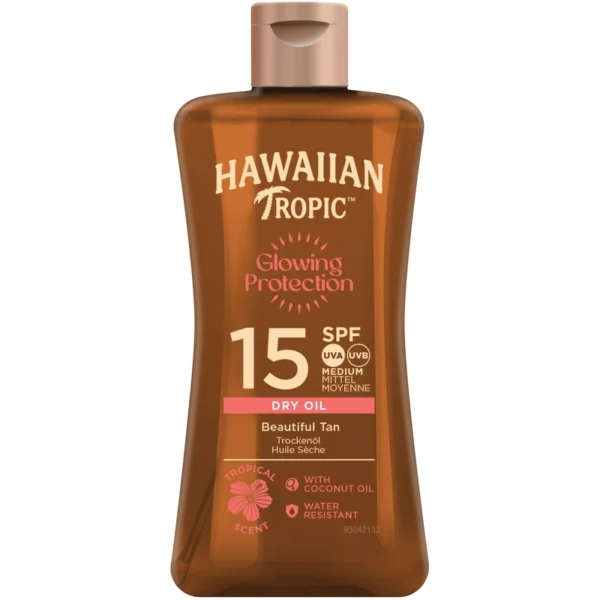 Hawaiian Tropic Glowing Protection Dry Oil SPF 15 - 100 ml