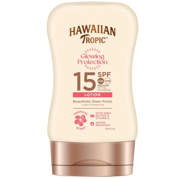 Hawaiian Tropic Glowing Protection Lotion SPF 15 - 100 ml