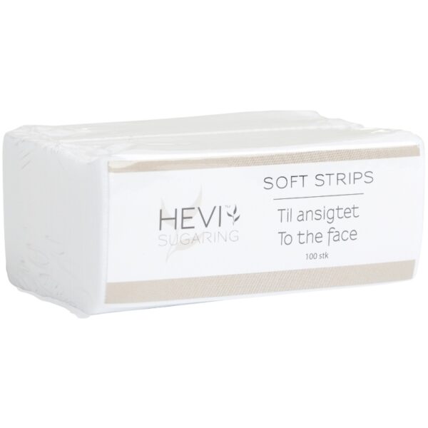 Hevi Sugaring Soft Strips To The Face 100 Pieces