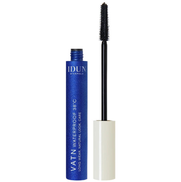 IDUN Minerals Mascara Vatn Waterproof 38Â°C 10 ml - 003 Black