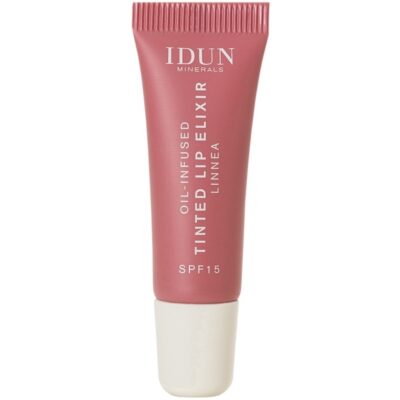 IDUN Minerals Oil-Infused Tinted Lip Elixir SPF 15 8 ml - Linnea