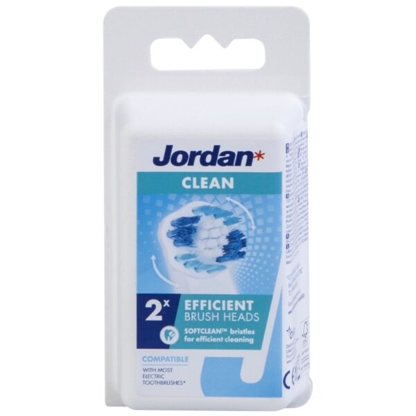 Jordan Clean Brush Heads 2 Pieces