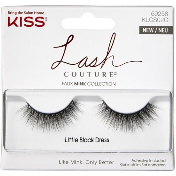 Kiss Lash Couture Faux Mink Collection - Little Black Dress