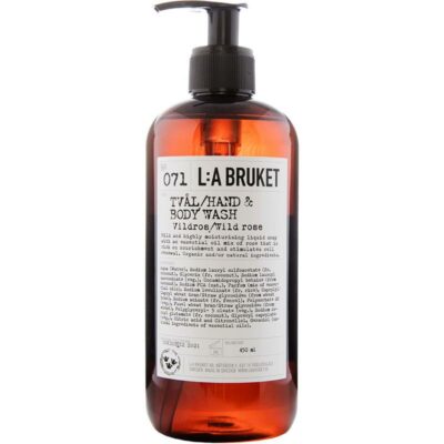 L:a Bruket 071 Hand & Body Wash 450 ml - Wild Rose