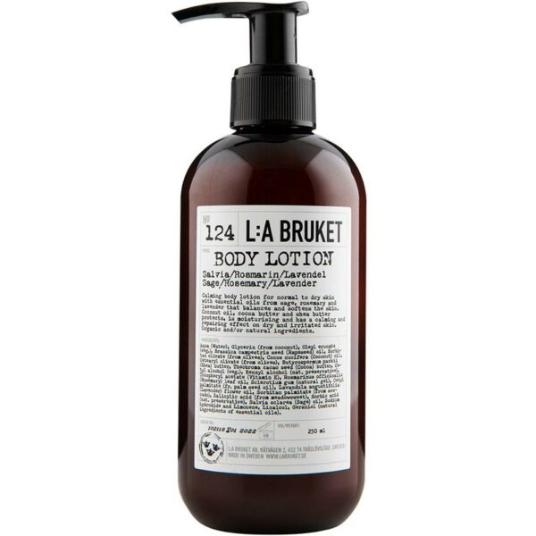 L:a Bruket 124 Body Lotion 240 ml - Sage/Rosemary/Lavender