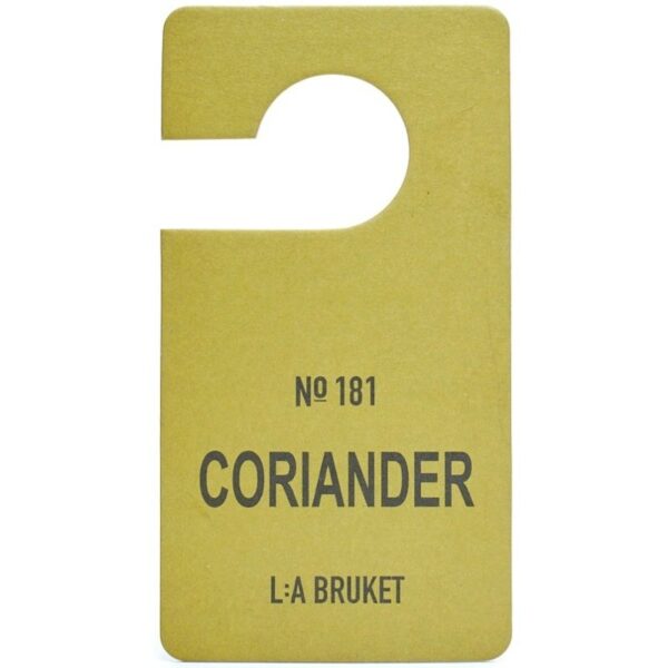 L:a Bruket 247 Fragrance Tag - Coriander