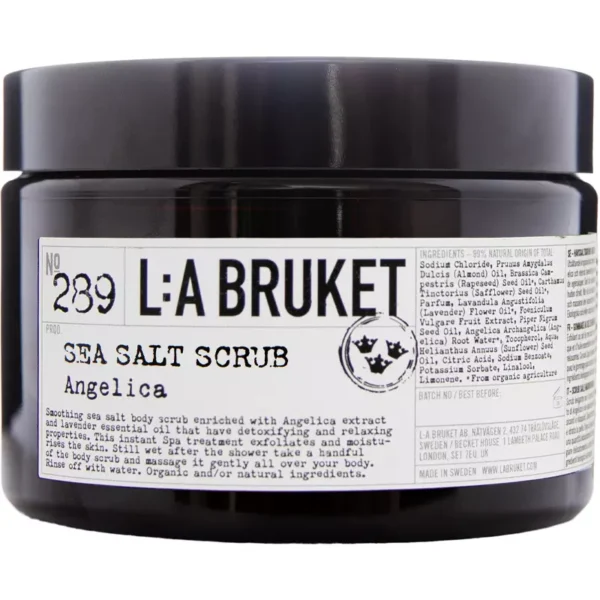 L:a Bruket 289 Sea Salt Scrub 420 gr. - Angelica