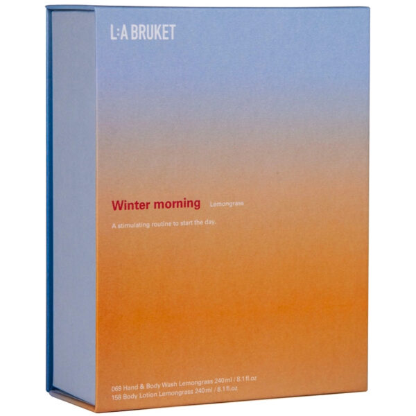 L:a Bruket Winter Morning Lemongrass Kit