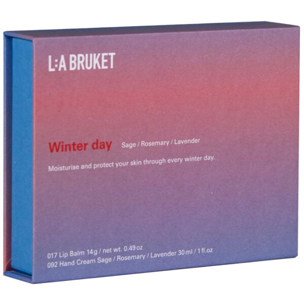 L:a Bruket Winter Day Sage/Rosemary/Lavender Kit