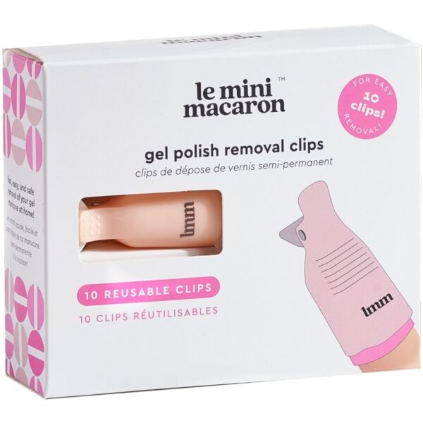 Le Mini Macaron Gel Polish Removal Clips