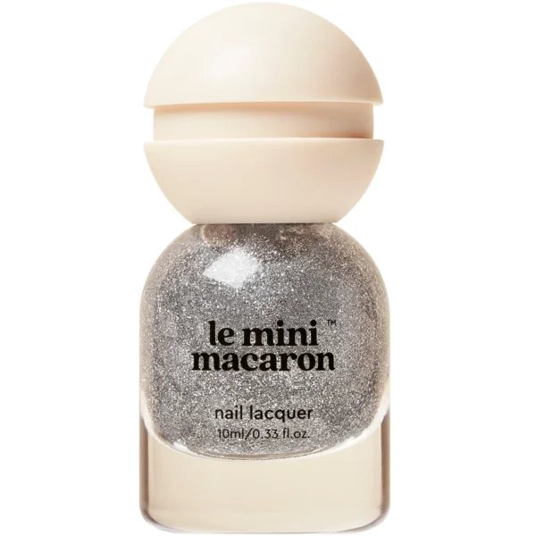 Le Mini Macaron Le Sweet Nail Polish 10 ml - Silver Disco