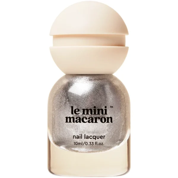 Le Mini Macaron Le Sweet Nail Polish 10 ml - Silver Glow