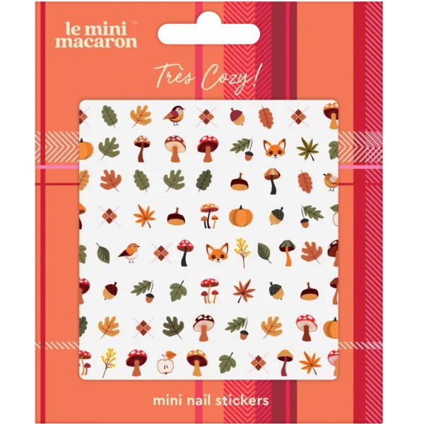 Le Mini Macaron Nail Art Stickers - Tres Cozy