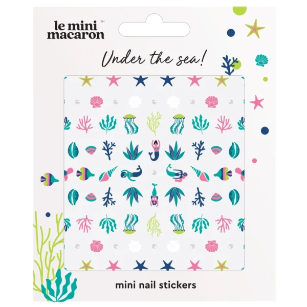 Le Mini Macaron Nail Art Stickers - Under The Sea