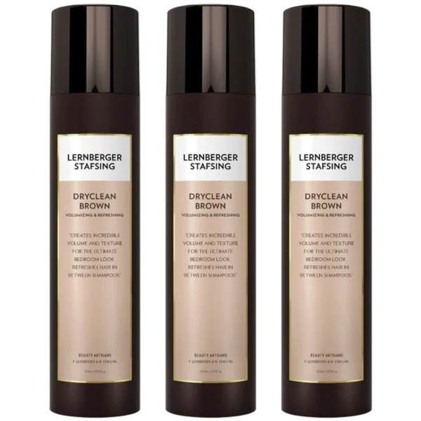 Lernberger Stafsing Dryclean Volumizing & Refreshing 300 ml - Brown x 3