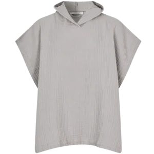 Lille Kanin Poncho Muslin 3-6 Years - Brown Smoke