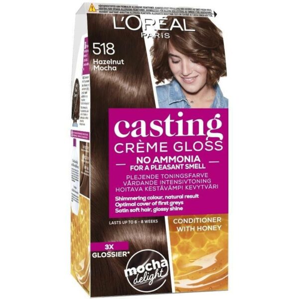 L'Oreal Paris Casting Creme Gloss 180 ml 518 Hazelnut Mocha