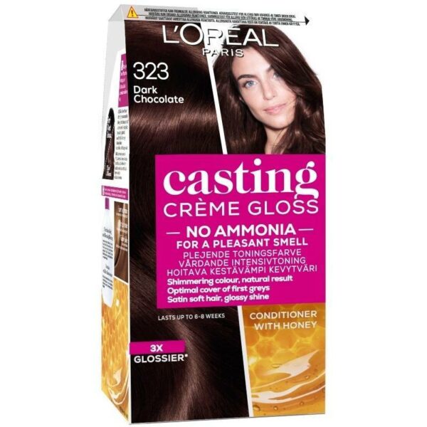 L'Oreal Paris Casting Creme Gloss 323 Dark Chocolate