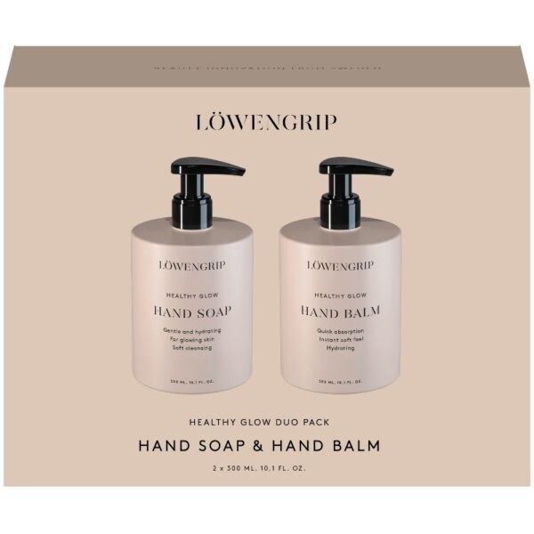 Lowengrip Healthy Glow Hand Soap & Hand Balm Kit