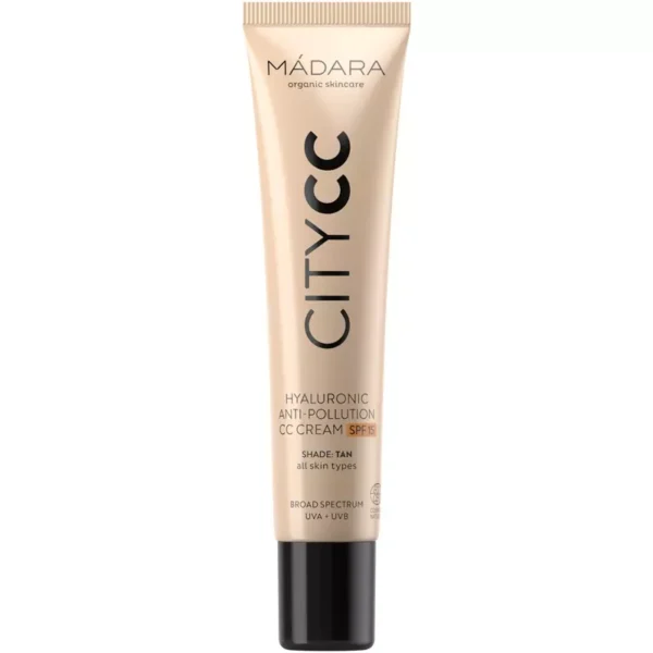 MADARA CITY CC Hyaluronic Anti-pollution CC Cream SPF 15 - 40 ml - Tan