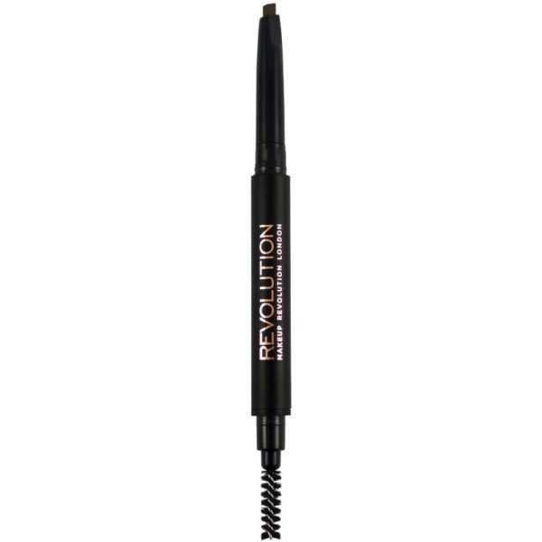 Makeup Revolution Duo Brow Pencil - Light Brown