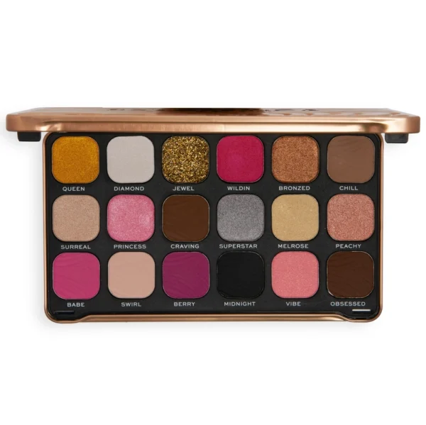 Makeup Revolution Forever Flawless Shadow Palette 19,8 gr. - Bare Pink