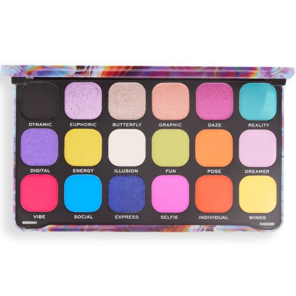 Makeup Revolution Forever Flawless Shadow Palette 19,8 gr. - Digi Butterfly