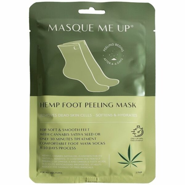 Masque Me Up Hemp Foot Peeling Mask 1 Pair