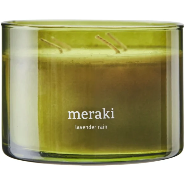 Meraki Scented Candle 340 gr. - Lavender Rain