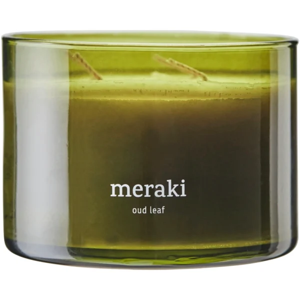 Meraki Scented Candle 340 gr. - Oud Leaf