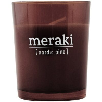 Meraki Scented Candle 5,5 x 6,7 cm - Nordic Pine