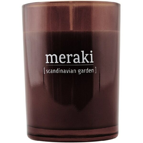 Meraki Scented Candle 8 x 10,5 cm - Scandinavian garden