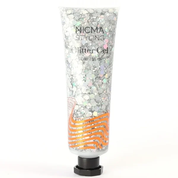 NICMA Styling Glitter Gel 35 ml - Silver