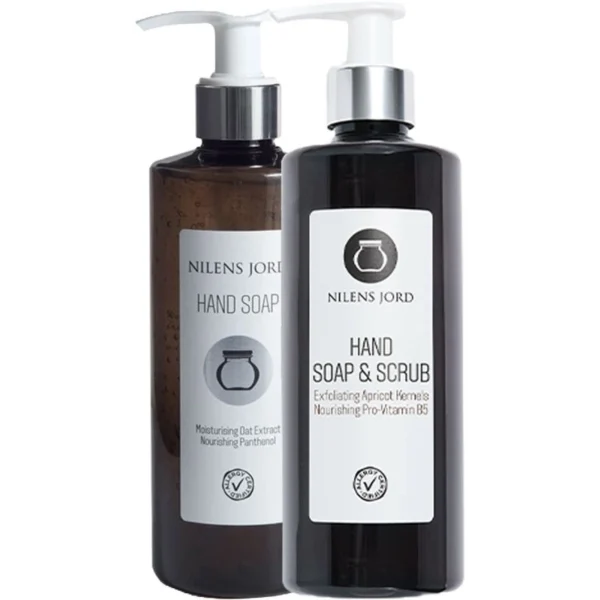 Nilens Jord Hand Scrub & Hand Soap Set