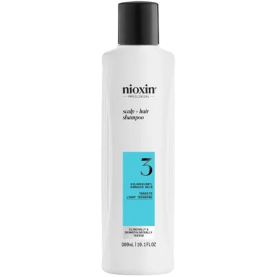 Nioxin System 3 Scalp + Hair Shampoo 300 ml - Colored/Dry/Damaged Hair