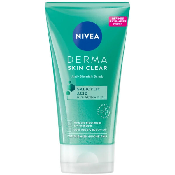 Nivea DERMA Skin Clear Anti-Blemish Scrub 150 ml