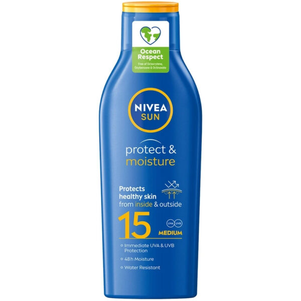 Nivea Sun Protect & Moisture Lotion SPF 15 - 200 ml