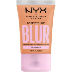 NYX Prof. Makeup Bare With Me Blur Tint Foundation 30 ml - 07 Golden