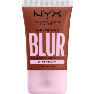 NYX Prof. Makeup Bare With Me Blur Tint Foundation 30 ml - 20 Deep Bronze