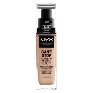 NYX Prof. Makeup Can't Stop Won't Stop Foundation 30 ml - Light