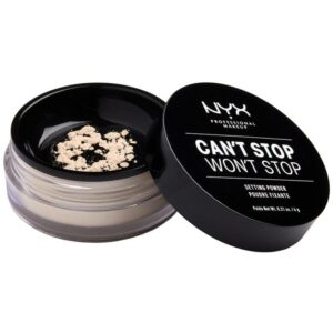 NYX Prof. Makeup Can't Stop Won't Stop Setting Powder 6 gr. - Light
