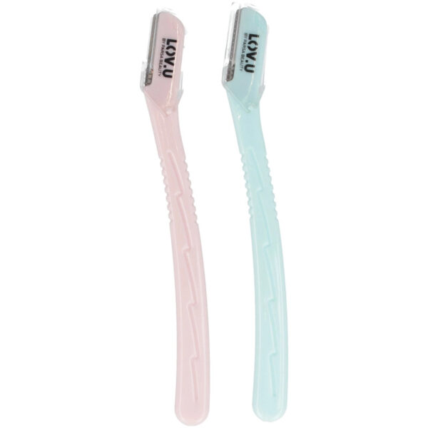 Parsa 2 x Eyebrow Trimmer - Blue/Pink