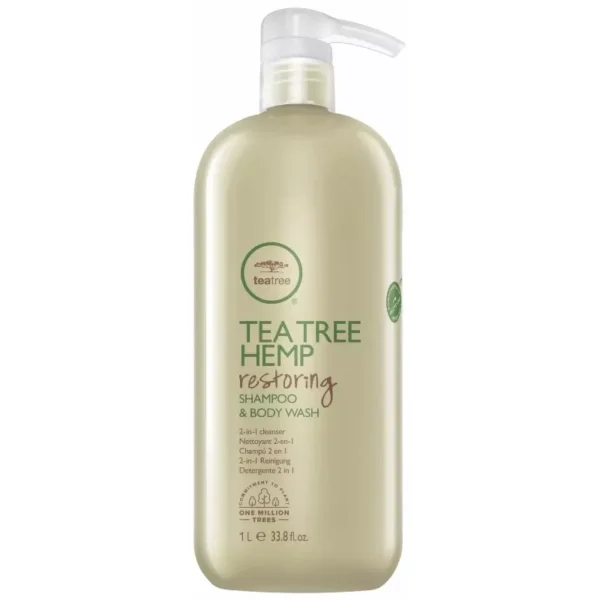 Paul Mitchell Tea Tree Hemp Restoring Shampoo & Body Wash 1000 ml