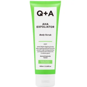 Q+A AHA Exfoliator Body Scrub 250 ml
