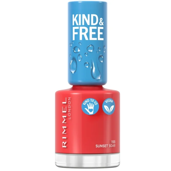 RIMMEL Kind & Free Clean Nail 8 ml - 155 Sunset Soar