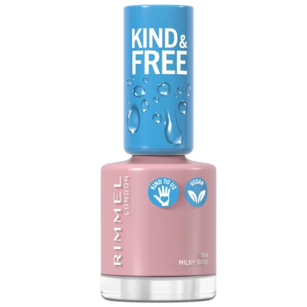 RIMMEL Kind & Free Clean Nail 8 ml - 154 Milky Bare